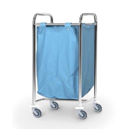 Carro de transporte de ropa sucia Carros de servicio MOBILIARIO GREX uso clínico,médico,hospitalario,dental y laboratorio.