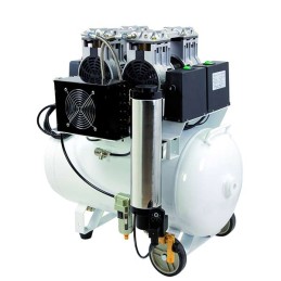 Compresor pistón seco 160 L/m con secador Compresores MESTRA uso clínico,médico,hospitalario,dental y laboratorio.