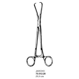 Pinza uterina JARCHO 20 cm Instrumental para ginecología Dimeda uso clínico,médico,hospitalario,dental y laboratorio.