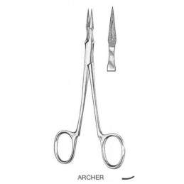 Pinza para espinas ARCHER curva Pinzas para espinas Dimeda uso clínico,médico,hospitalario,dental y laboratorio.