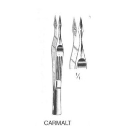 Pinza para espinas CARMALT recta 5 unidades Pinzas para espinas Dimeda uso clínico,médico,hospitalario,dental y laboratorio.
