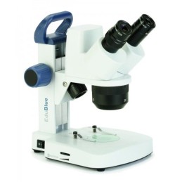 Microscopio EduBlue binocular con cabezal digital Microscopios educación ELECTROGREX uso clínico,médico,hospitalario,dental y...
