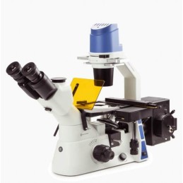 Microscopio Oxion inverso Microscopios de laboratorio ELECTROGREX uso clínico,médico,hospitalario,dental y laboratorio.