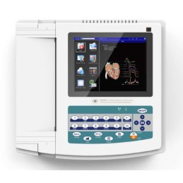 Electrocardiógrafo Contec 1200G Electrocardiógrafos Contec uso clínico,médico,hospitalario,dental y laboratorio.