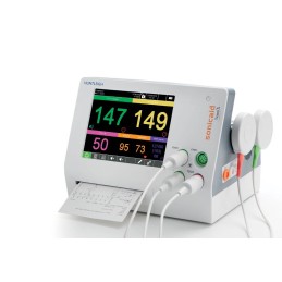 Monitor maternofetal Intraparto Team3I Dopplers fetales HUNTLEIGH uso clínico,médico,hospitalario,dental y laboratorio.