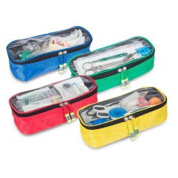 Set compartimentos codigo internacional de colores Emergencias ELITE BAGS uso clínico,médico,hospitalario,dental y laboratorio.