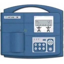 Electrocardiógrafo EDAN VE-100 VET Electrocardiógrafos EDAN uso clínico,médico,hospitalario,dental y laboratorio.