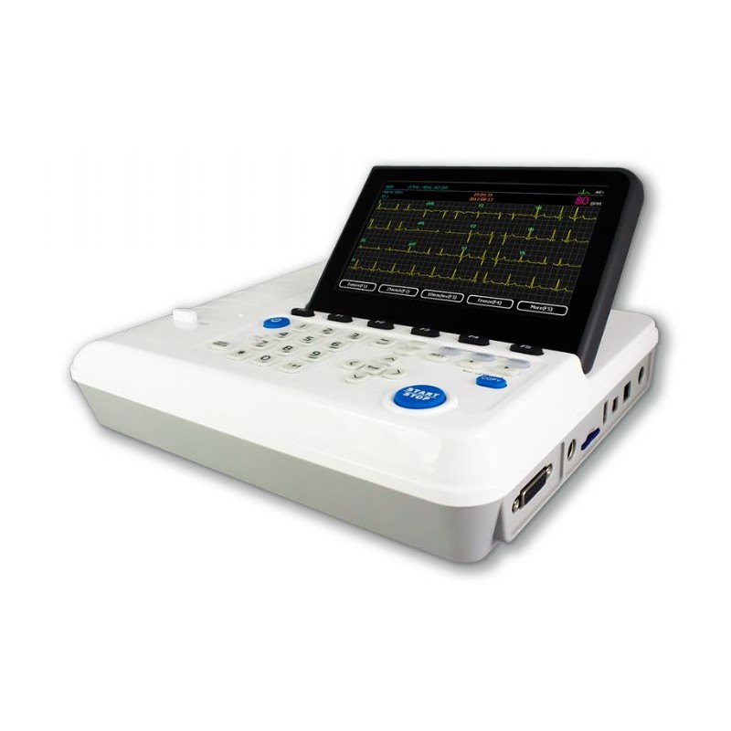 Electrocardiógrafo CARDIO-E3 3 derivaciones Electrocardiógrafos MEDICAL ECONET uso clínico,médico,hospitalario,dental y labor...