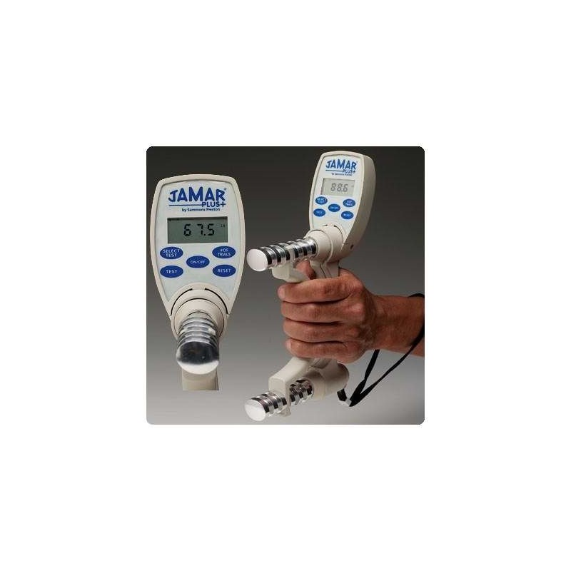 Dinamómetro de mano Jamar digital Evaluación fuerza REHABILITACIÓN GREX uso clínico,médico,hospitalario,dental y laboratorio.
