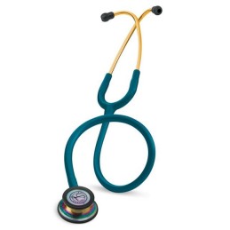 Fonendoscopio LITTMANN Classic III azul caribe (campana arco iris) Fonendoscopios LITTMANN uso clínico,médico,hospitalario,de...