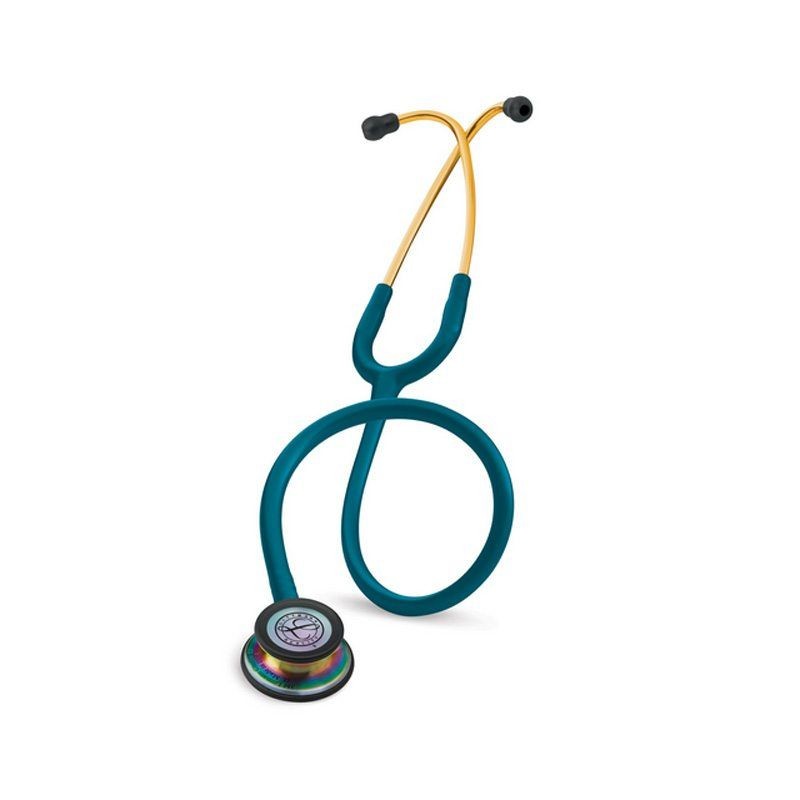 Fonendoscopio LITTMANN Classic III azul caribe (campana arco iris) Fonendoscopios LITTMANN uso clínico,médico,hospitalario,de...
