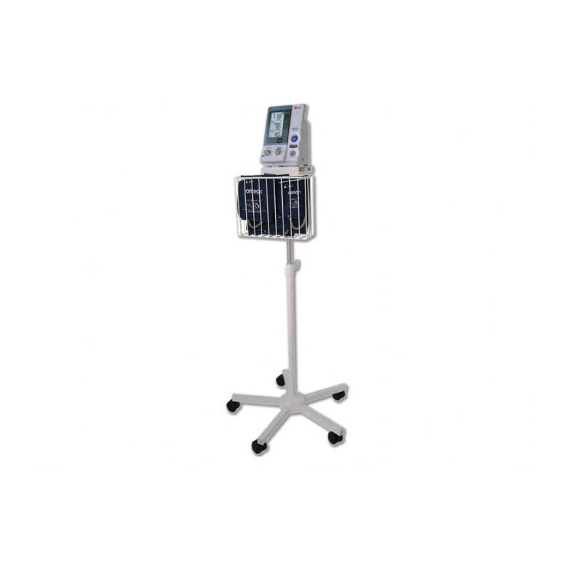 Carrito soporte OMRON HEM-907 Tensiómetros OMRON uso clínico,médico,hospitalario,dental y laboratorio.