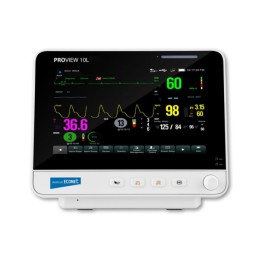Monitor de paciente PROview 10L Monitores multiparamétricos MEDICAL ECONET uso clínico,médico,hospitalario,dental y laboratorio.