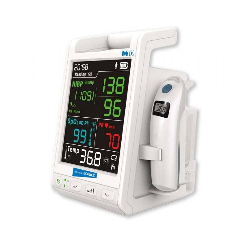 Monitor signos vitales M10 Monitores de signos vitales MEDICAL ECONET uso clínico,médico,hospitalario,dental y laboratorio.